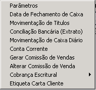 Tela do sistema CAD ERP